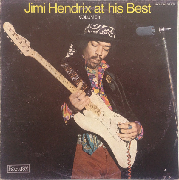 Jimi Hendrix : Jimi Hendrix At His Best (Volume 1) (LP, Comp)