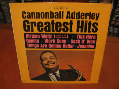 Cannonball Adderley : Greatest Hits (LP, Comp, Mono)