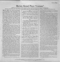 Carica l&#39;immagine nel visualizzatore di Gallery, Barney Kessel : Modern Jazz Performances From Bizet&#39;s Carmen (LP, Album, RE)
