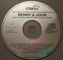 Carica l&#39;immagine nel visualizzatore di Gallery, Rachel Portman : Benny &amp; Joon (Music From The Original Motion Picture Soundtrack) (CD, Album)
