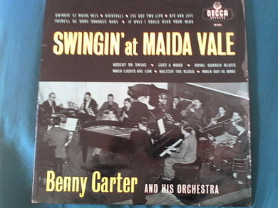 Benny Carter And His Orchestra : Swingin' At Maida Vale (LP, Comp, Mono, RE)