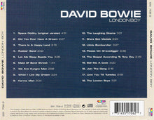 Carica l&#39;immagine nel visualizzatore di Gallery, David Bowie : London Boy (CD, Comp, RE)
