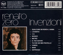 Carica l'immagine nel visualizzatore di Gallery, Renato Zero : Invenzioni (CD, Album, RE)
