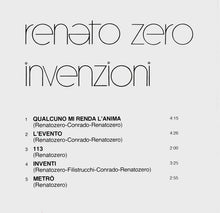 Carica l'immagine nel visualizzatore di Gallery, Renato Zero : Invenzioni (CD, Album, RE)
