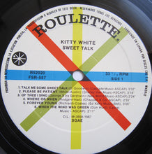 Carica l&#39;immagine nel visualizzatore di Gallery, Kitty White : Sweet Talk (LP, Album, RE, Dyn)
