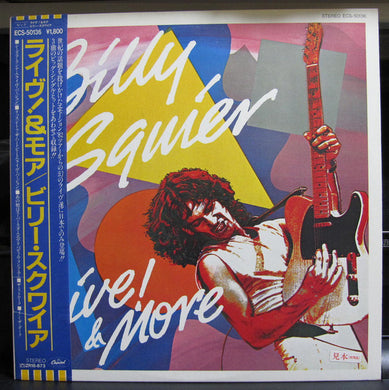 Billy Squier : Live! & More (12