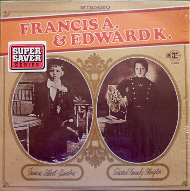 Frank Sinatra - Duke Ellington : Francis A. & Edward K. (LP, Album, RE, Win)