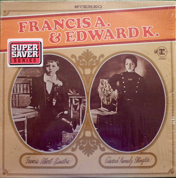 Frank Sinatra - Duke Ellington : Francis A. & Edward K. (LP, Album, RE, Win)
