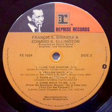 Carica l&#39;immagine nel visualizzatore di Gallery, Frank Sinatra - Duke Ellington : Francis A. &amp; Edward K. (LP, Album, RE, Win)
