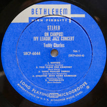 Carica l'immagine nel visualizzatore di Gallery, The Teddy Charles Group : On Campus - Ivy League Jazz Concert (LP, Album)
