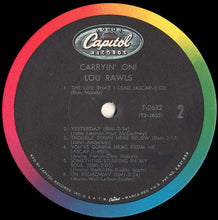 Carica l&#39;immagine nel visualizzatore di Gallery, Lou Rawls : Carryin&#39; On! (LP, Album, Mono, Los)
