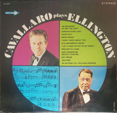 Carmen Cavallaro : Cavallaro Plays Ellington (LP, Album)