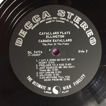 Carica l&#39;immagine nel visualizzatore di Gallery, Carmen Cavallaro : Cavallaro Plays Ellington (LP, Album)
