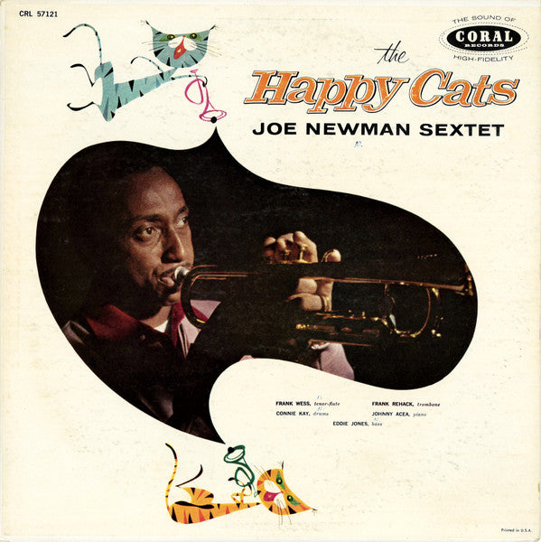 Joe Newman Sextet : The Happy Cats (LP, Album, Mono)