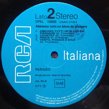 Carica l&#39;immagine nel visualizzatore di Gallery, Perigeo : Abbiamo Tutti Un Blues Da Piangere (LP, Album, RE, Sin)
