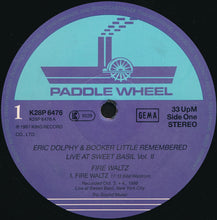 Carica l&#39;immagine nel visualizzatore di Gallery, Mal Waldron, Richard Davis (2), Ed Blackwell, Donald Harrison, Terence Blanchard : Eric Dolphy &amp; Booker Little Remembered Live At Sweet Basil Vol. II (LP, Album)
