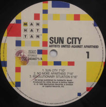 Carica l&#39;immagine nel visualizzatore di Gallery, Artists United Against Apartheid : Sun City (LP, Album)
