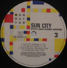 Carica l&#39;immagine nel visualizzatore di Gallery, Artists United Against Apartheid : Sun City (LP, Album)
