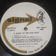 Carica l&#39;immagine nel visualizzatore di Gallery, Cecil Payne, Phil Woods, Frank Socolow, Wendell Marshall, Art Taylor, Duke Jordan : A Night At The Five Spot (LP, Album, Mono, RE)
