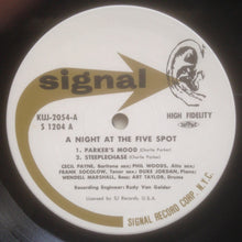 Carica l&#39;immagine nel visualizzatore di Gallery, Cecil Payne, Phil Woods, Frank Socolow, Wendell Marshall, Art Taylor, Duke Jordan : A Night At The Five Spot (LP, Album, Mono, RE)
