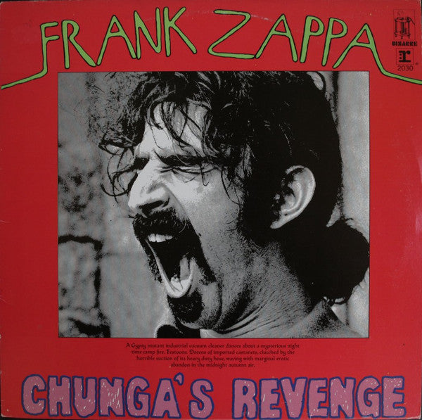 Frank Zappa : Chunga's Revenge (LP, Album, RE, Sin)