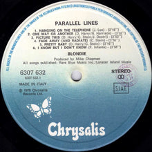 Carica l'immagine nel visualizzatore di Gallery, Blondie : Parallel Lines (LP, Album)
