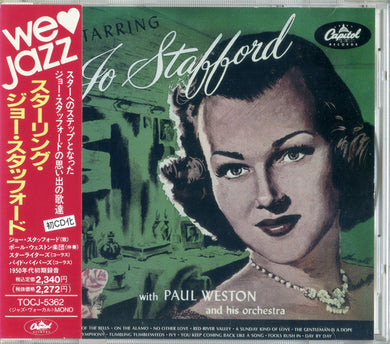 Jo Stafford With Paul Weston And His Orchestra : Starring Jo Stafford (CD, Album, Mono, RE)