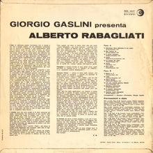 Carica l&#39;immagine nel visualizzatore di Gallery, Alberto Rabagliati, Giorgio Gaslini : Giorgio Gaslini Presenta Alberto Rabagliati (LP, Album, Mono)
