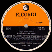 Carica l&#39;immagine nel visualizzatore di Gallery, Alberto Rabagliati, Giorgio Gaslini : Giorgio Gaslini Presenta Alberto Rabagliati (LP, Album, Mono)

