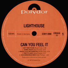 Carica l&#39;immagine nel visualizzatore di Gallery, Lighthouse (2) : Can You Feel It (LP, Album)
