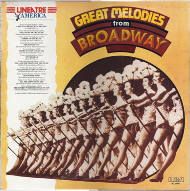 Arthur Fiedler & Boston Pops Orchestra : Great Melodies From Broadway (LP, Comp)