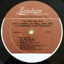 Carica l&#39;immagine nel visualizzatore di Gallery, Jimmy Raney : Two Jims And Zoot (LP, Album, Mono)
