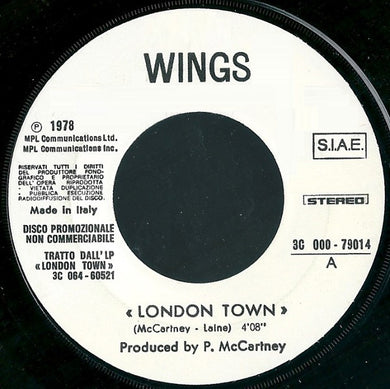 Wings (2) : London Town (7