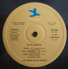 Carica l&#39;immagine nel visualizzatore di Gallery, The Miles Davis Quintet : Steamin&#39; (LP, Mono, RE)
