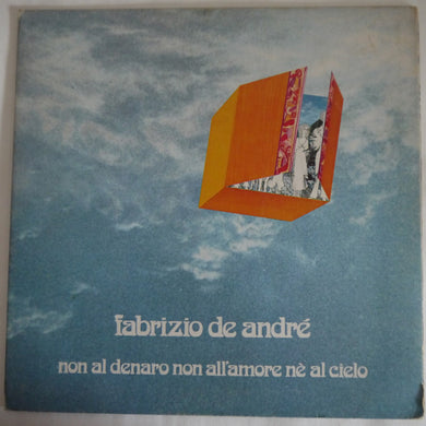 Fabrizio De André : Non Al Denaro Non All'Amore Nè Al Cielo (LP, Album)