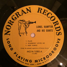 Carica l&#39;immagine nel visualizzatore di Gallery, Lionel Hampton : Lionel Hampton And His Giants (LP, Album)
