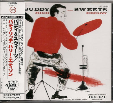 Buddy Rich / Harry Edison : Buddy And Sweets (CD, Album, Mono, RE, RM)