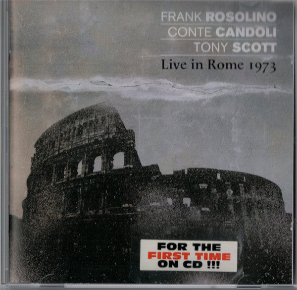 Frank Rosolino, Conte Candoli, Tony Scott (2) : Live In Rome 1973 (CD, Album, RE)