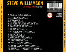 Carica l&#39;immagine nel visualizzatore di Gallery, Steve Williamson : A Waltz For Grace (CD, Album)
