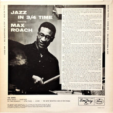 Carica l&#39;immagine nel visualizzatore di Gallery, Max Roach : Jazz In 3/4 Time (LP, Album, Mono, RE)
