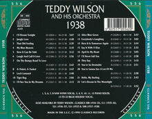 Carica l&#39;immagine nel visualizzatore di Gallery, Teddy Wilson And His Orchestra : 1938 (CD, Comp)
