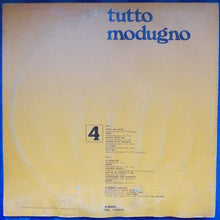 Carica l&#39;immagine nel visualizzatore di Gallery, Domenico Modugno : Tutto Modugno 4 (LP)
