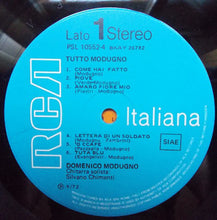 Carica l&#39;immagine nel visualizzatore di Gallery, Domenico Modugno : Tutto Modugno 4 (LP)
