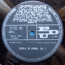 Carica l&#39;immagine nel visualizzatore di Gallery, Various : Escola Do Samba Volume 1 (LP, Comp)
