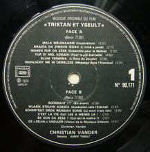 Carica l&#39;immagine nel visualizzatore di Gallery, Christian Vander : Tristan &amp; Iseult (Musique Originale Du Film D&#39;Yves Lagrange) (LP, Album, RE)
