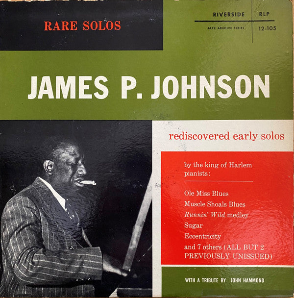 James Price Johnson : Rare Solos (LP, Album, Mono, Blu)