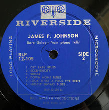 Carica l&#39;immagine nel visualizzatore di Gallery, James Price Johnson : Rare Solos (LP, Album, Mono, Blu)
