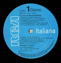Carica l&#39;immagine nel visualizzatore di Gallery, Armando Trovaioli E La Sua Orchestra : Un&#39;Ora con George Gershwin (LP)
