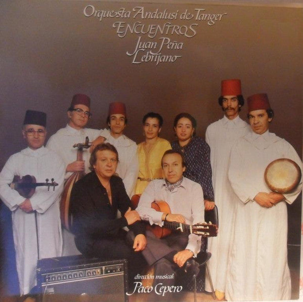 El Lebrijano / Orquesta Andalusi De Tanger : Encuentros (LP, Album)