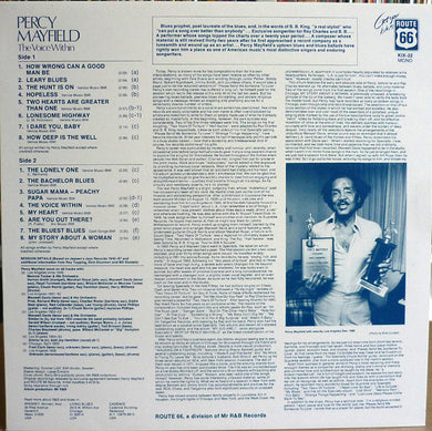 Percy Mayfield : The Voice Within (LP, Comp, Mono)